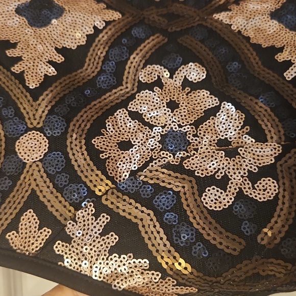 Windsor sequin peplum top - Picture 3 of 5